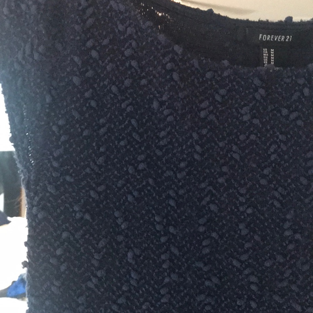 Navy blue Forever 21 skater dress